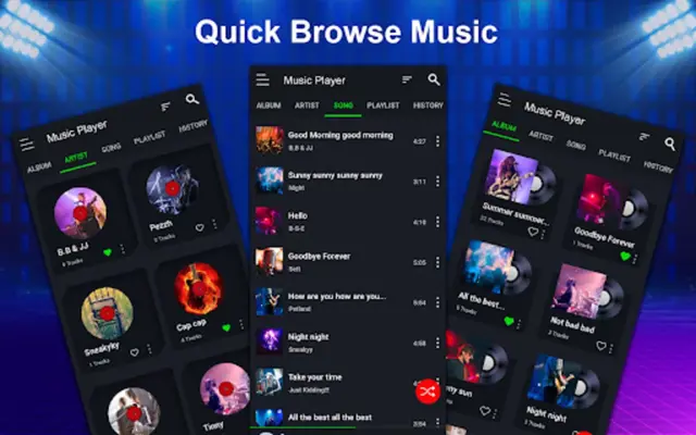 CD music player android App screenshot 3